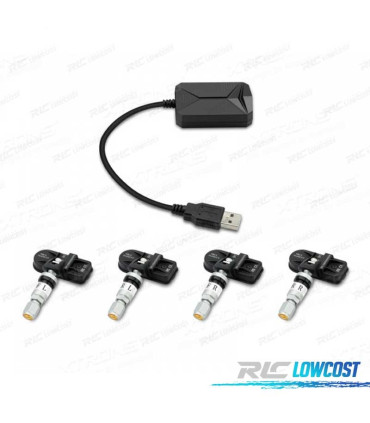 CAPTEUR DE PRESSION INTÉRIEURE DES PNEUS RADIOS ANDROID PAR XTRONS