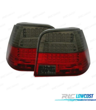 FEUX ARRIÈRE GOLF 4 IV 97-03 LED ROUGE FUMÉ