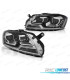 PHARES VOLKSWAGEN VW PASSAT B7 10-14 FEUX DIURNES FOND NOIR H7+H7