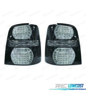 FEUX ARRIÈRE POUR VOLKSWAGEN VW TOURAN 03-10 LED FOND NOIR