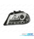 PHARES SEAT IBIZA CORDOBA 6L 02-08 DAYLIGHT LED FOND CHROMÉ
