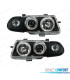 PHARES OPEL ASTRA F 94-98 ANGEL EYES FOND NOIR H1-H1