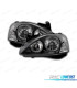 PHARES POUR OPEL CORSA C 00-06 ANGEL EYES FOND NOIR H7-H7
