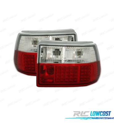 FEUX ARRIÈRE OPEL ASTRA F 91-98 LED ROUGE CHROMÉ