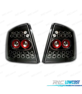 FEUX ARRIÈRE OPEL ASTRA G 3P 5P 97-04 LED FOND NOIR
