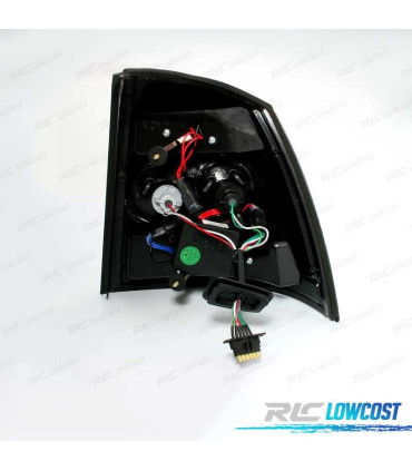 FEUX ARRIÈRE OPEL ASTRA G 3P 5P 97-04 LED FOND NOIR