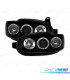 PHARES POUR FORD ESCORT 95-00 ANGEL EYES FOND NOIR
