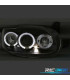 PHARES POUR FORD ESCORT 95-00 ANGEL EYES FOND NOIR