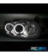 PHARES POUR FORD ESCORT 95-00 ANGEL EYES FOND CHROMÉ