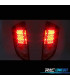 FEUX ARRIÈRE POUR FORD FOCUS MK1 98-04 LED FOND NOIR