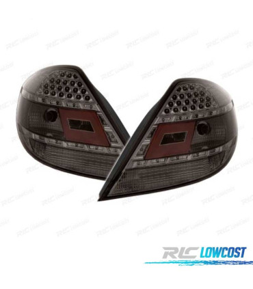 FEUX ARRIÈRE MERCEDES SLK R171 LED FOND CHROMÉ FUMÉ