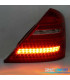 FEUX ARRIÈRE POUR MERCEDES CLASSE S W221 05-11 LED ROUGE CHROMÉ
