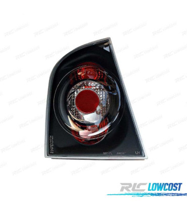 FEUX ARRIÈRE SKODA OCTAVIA 96-04 FOND NOIR