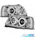 PHARES RENAULT CLIO 90-95 ANGEL EYES FOND CHROMÉ