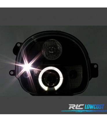 PHARES RENAULT TWINGO 93-07 ANGEL EYES FOND NOIR