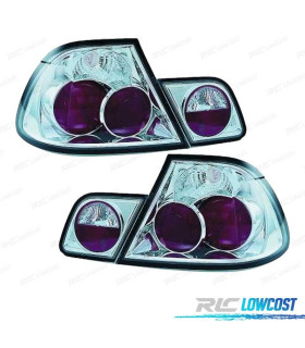 FEUX ARRIÈRE BMW E46 99-03 LOOK LEXUS CHROMÉ