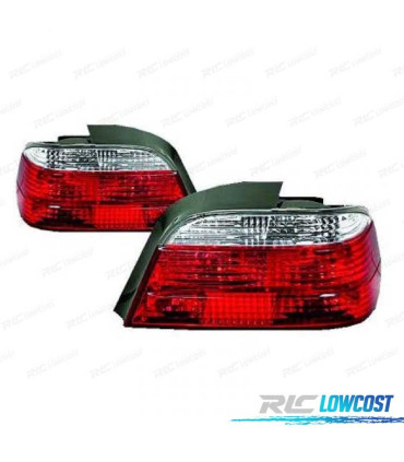 FEUX ARRIÈRE BMW E38 94-01 ROUGE CHROMÉ