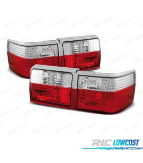 FEUX ARRIÈRE AUDI 80 AVANT 86-91 ROUGE CHROMÉ