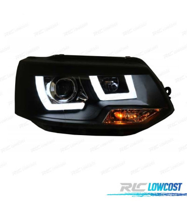PHARES VOLKSWAGEN VW TRANSPORTER T5 10-15 TUBE LIGHT FOND NOIR