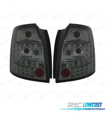 FEUX ARRIÈRE AUDI A4 B6 AVANT 01-04 LED FOND FUMÉ