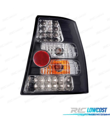 FEUX ARRIÈRE VOLKSWAGEN VW GOLF 4 VARIANT 97-03 LED FOND NOIR