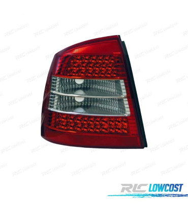 FEUX ARRIÈRE OPEL ASTRA G 2P 4P 97-04 LED ROUGE FUMÉ