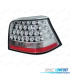 FEUX ARRIÈRE VOLKSWAGEN VW GOLF 4 97-03 LED FOND CHROMÉ