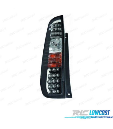 FEUX ARRIÈRE FORD FIESTA 02-08 LED FOND NOIR