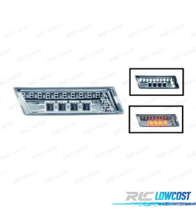 CLIGNOTANTS LATÉRAUX LED A4 04-07 A6 97-04 FOND CHROMÉ