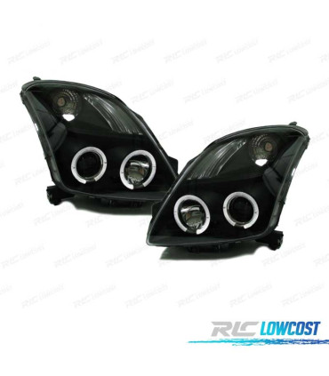 PHARES SUZUKI SWIFT 05-10 ANGEL EYES NOIR