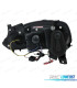PHARES OPEL CORSA C 00-06 ANGEL EYES CCFL FOND NOIR