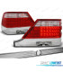 FEUX ARRIÈRE MERCEDES CLASSE S W140 94-98 LED ROUGE CHROMÉ