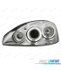 PHARES OPEL CORSA C 00-06 ANGEL EYES CCFL FOND CHROMÉ