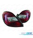 FEUX ARRIÈRE OPEL CORSA D 06-14 LED ROUGE CHROMÉ
