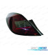 FEUX ARRIÈRE OPEL CORSA D 5P 06-14 LED ROUGE FUMÉ