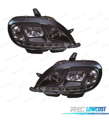 PHARES CITROEN SAXO 99-04 FEUX DIURNES FOND NOIR