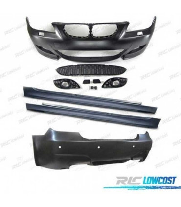 KIT CARROSSERIE BMW E60 03-07 LOOK M5 AVEC LAVE PHARES