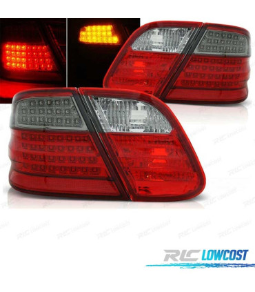 FEUX ARRIÈRE MERCEDES CLK W208 97-02 LED ROUGE FUMÉ