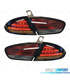 FEUX ARRIÈRE SEAT LEON 09-12 LED TYPE CELIS ROUGE FUMÉ