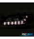 PHARES POUR OPEL VECTRA B 96-98 DAYLIGHT LED FOND NOIR