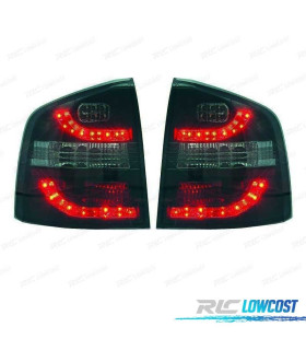 FEUX ARRIÈRE SKODA OCTAVIA KOMBI 05-13 LED FOND NOIR