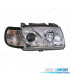 PHARES VOLKSWAGEN VW POLO 6N 94-99 FEUX DE JOUR CHROME FOND