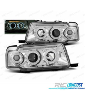 PHARES AUDI 80 91-94 ANGEL EYES CHROMÉ