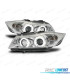 PHARES BMW E90 E91 05-08 ANGEL EYES FOND CHROMÉ