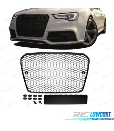 CALANDRE AUDI A5 12-16 LOOK RS5 NOIR