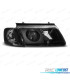 PHARES VOLKSWAGEN VW PASSAT 3B 96-00 FEUX DIURNES FOND NOIR