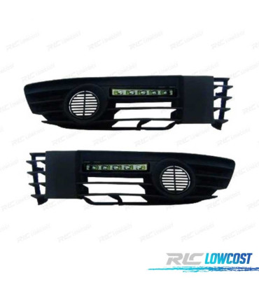 FEU DE JOUR VOLKSWAGEN VW PASSAT 00-05 VERRE CLAIR CHROMÉ + GRILLES
