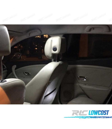 KIT 10 AMPOULES LED INTÉRIEUR POUR RENAULT MEGANE CC 10-16