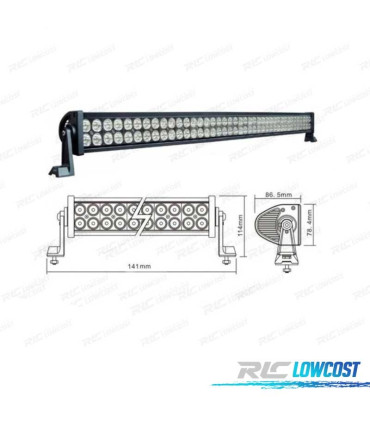 BARRE LED 300W 19.200 LM