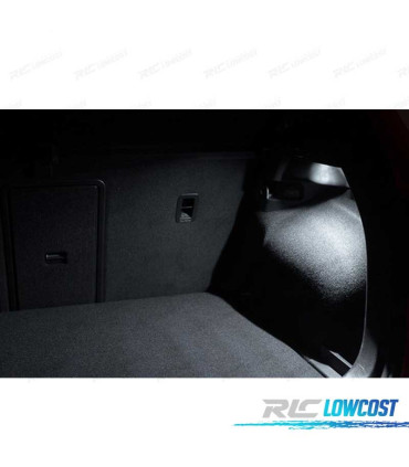 KIT 13 AMPOULES LED INTÉRIEUR POUR VOLKSWAGEN VW GOLF 7R MK7 GOLF R MKVII 2014-2016